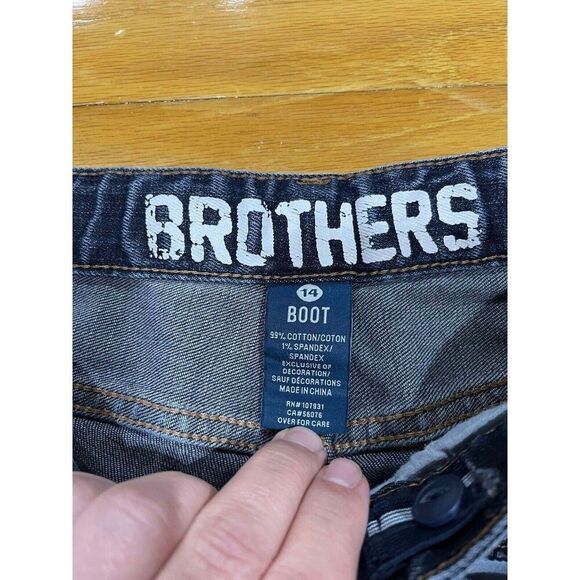 Brothers Jeans Womens 14 Bootcut Blue Mid Rise Denim Western Cowgirl Classic - Picture 3 of 8